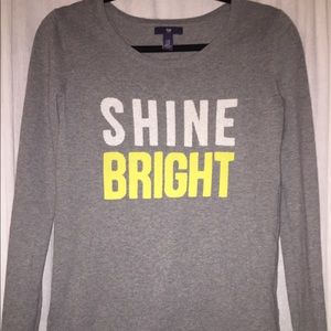 SHINE BRIGHT GAP LONG SLEEVE